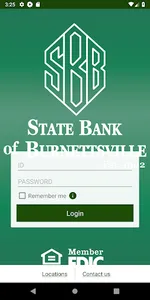 STATE BANK OF BURNETTSVILLE screenshot 1