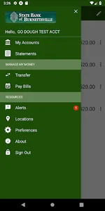 STATE BANK OF BURNETTSVILLE screenshot 2