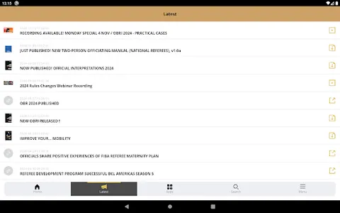 FIBA iRef Library screenshot 14