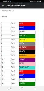 FiberColorCode screenshot 1