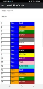 FiberColorCode screenshot 2