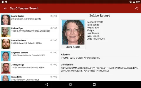 Sex Offenders Search screenshot 10