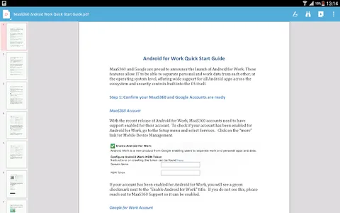 MaaS360 Secure Editor screenshot 6