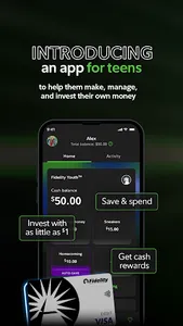 Fidelity Youth™ Teen Money App screenshot 0