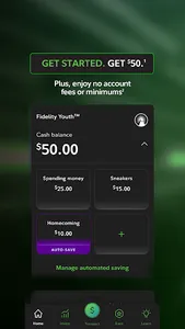 Fidelity Youth™ Teen Money App screenshot 1