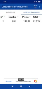 Correo Argentino Calc screenshot 2