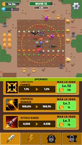 Scarecrow War : Idle Defense screenshot 5