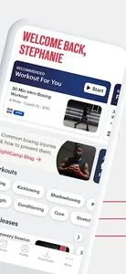 FightCamp Home Boxing Workouts screenshot 1