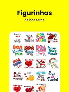 Figurinhas Bom dia e Boa noite screenshot 2