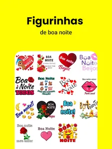 Figurinhas Bom dia e Boa noite screenshot 3