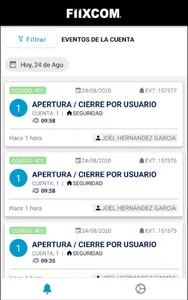 FIIXCOM Alarmas screenshot 4