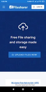 Filesharer - sharing & storage screenshot 0