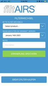 FiltAIRS screenshot 1