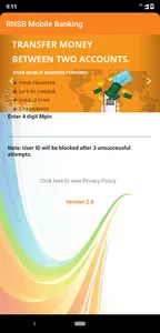 RNSB Mobile Banking screenshot 0