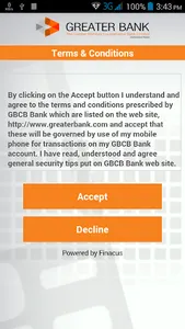 GB-MConnect App (Greater Bank) screenshot 0