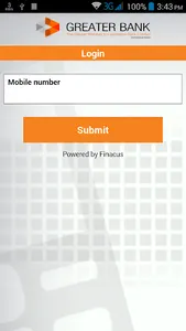 GB-MConnect App (Greater Bank) screenshot 1