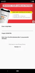 RNSB Card Control screenshot 8