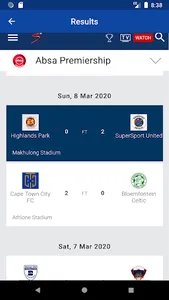 Supersport United FC screenshot 1