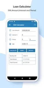 EMI Calculator - Finance Tool screenshot 2