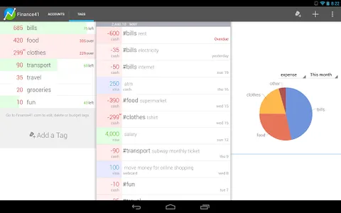 Finance41 - Expense Manager screenshot 8