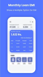 Easy EMI Loan Calculator screenshot 1