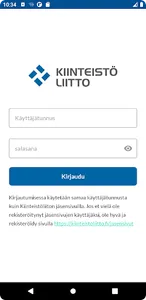 Kiinteistöliiton jäsenkortti screenshot 2