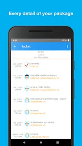 Find My Parcels screenshot 1