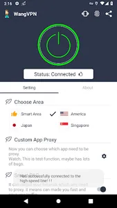 Wang VPN - Secure VPN screenshot 1