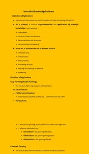 Agriculture Notes screenshot 1