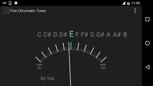 Fine Chromatic Tuner screenshot 9