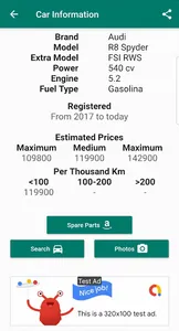 Info Car screenshot 4