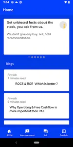 Finvesh : Retail investor comp screenshot 0