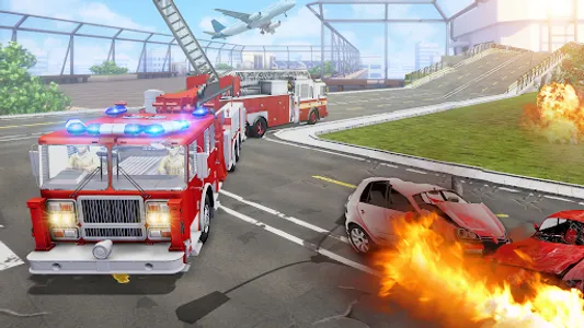 Fire Truck：Firefighter Rescue screenshot 2