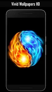 Fire & Ice Live Wallpapers HQ screenshot 1