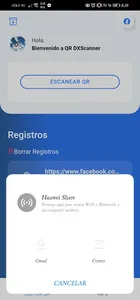 QR DXScanner screenshot 2