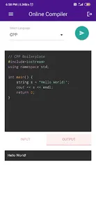 Online Compiler screenshot 2