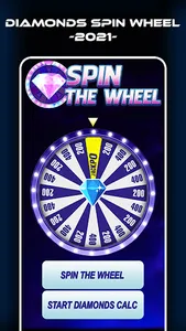 Diamonds Spin Wheel For Fire screenshot 1