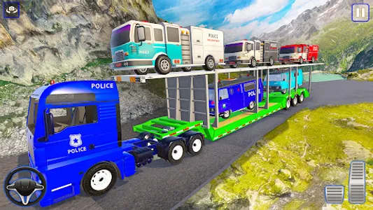 Police Fire Truck Transport screenshot 4