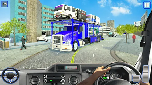 Police Fire Truck Transport screenshot 9