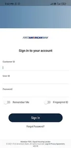 First American Bank eBusiness screenshot 0