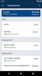 MyFPB screenshot 2