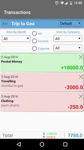 Expense Manager screenshot 1