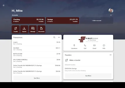 First Bank of MT screenshot 5