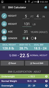 BMI Calculator screenshot 4