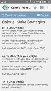 Diet Calories Start Calculator screenshot 6