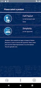 First Citizen EasyCalc screenshot 2