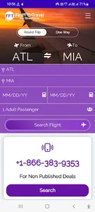 FirstFlyTravel screenshot 1