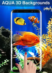 Fish Lock Screen Live Wallpape screenshot 9