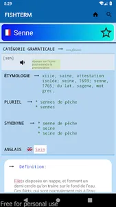Fre - Eng Fisheries Dictionary screenshot 22