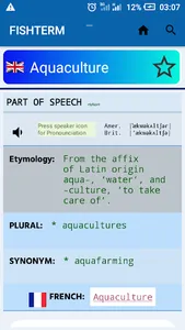 Fre - Eng Fisheries Dictionary screenshot 6
